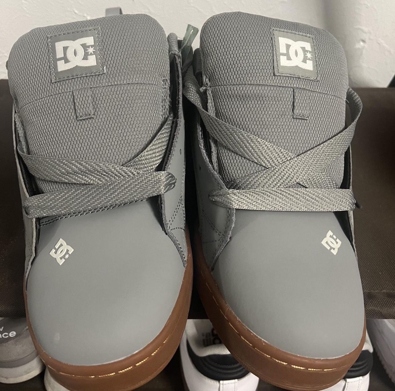 Grey DC Shoes Size 13