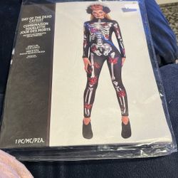 Day Of The Dead Catsuit 
