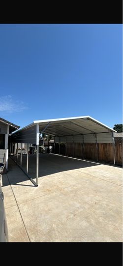 Metal Carport Steel Frame Canopy