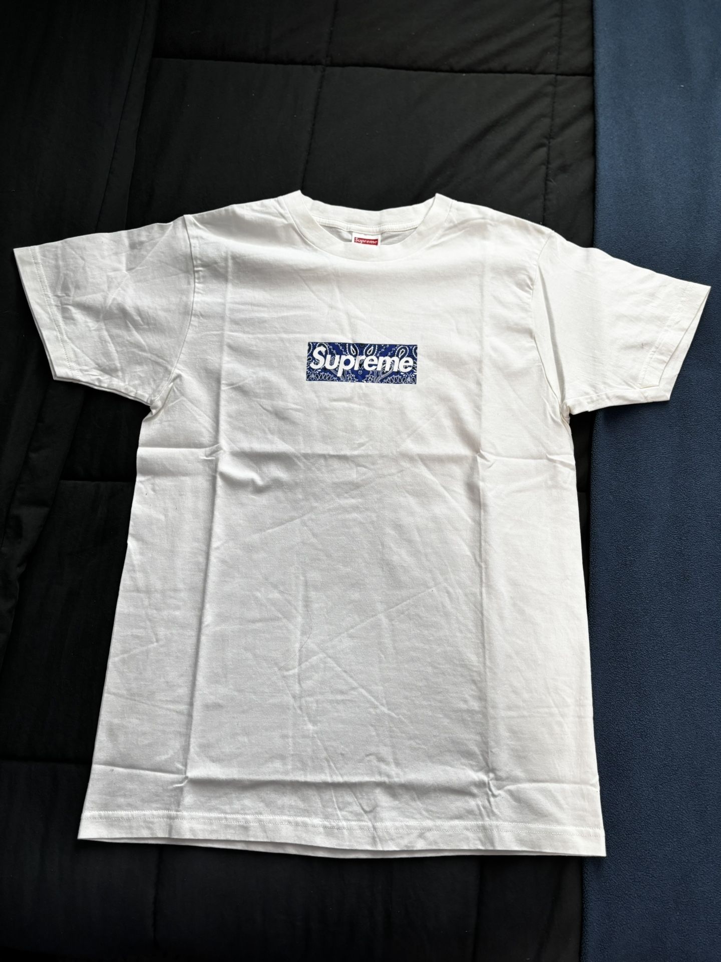 Supreme Blue Bandana Tee