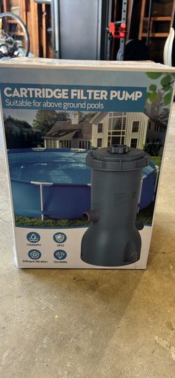 Above ground pool pump