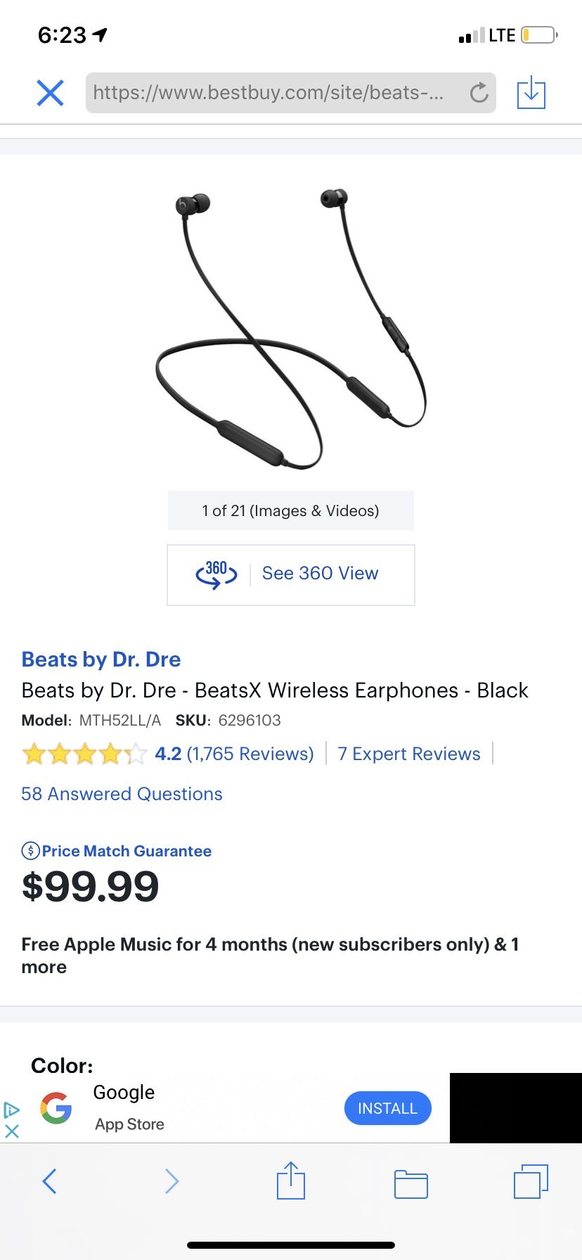 Brand new beats by Dre series X wireless