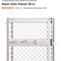 Baby/ Dog Gate 26-42 Wide (43 Ave And Baseline)