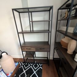 2 Bookshelves Perfect For Living Room Or Office