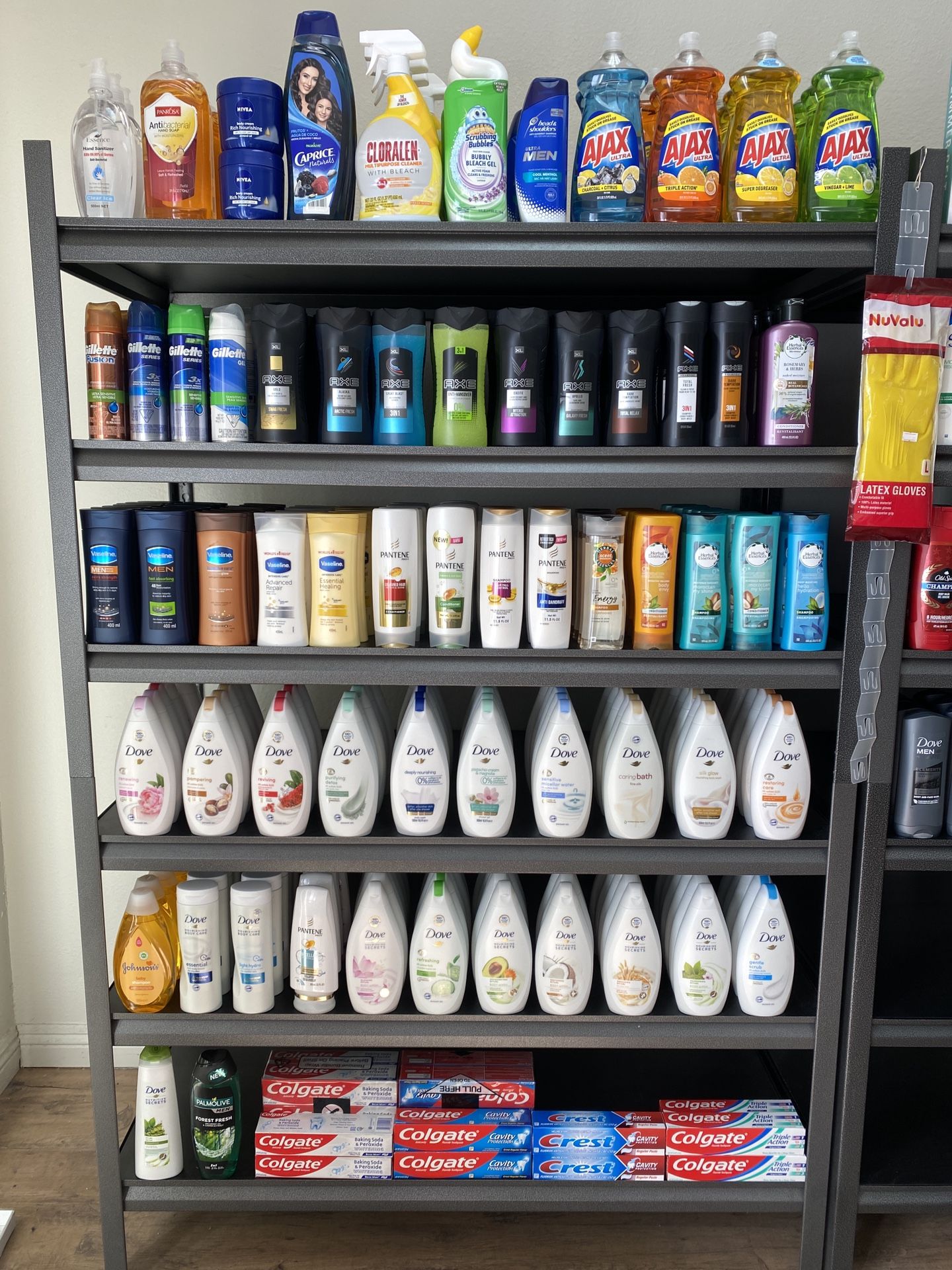 household Products (Dove Body Wash, Deodorant, Shampoo, Lotion Etc)