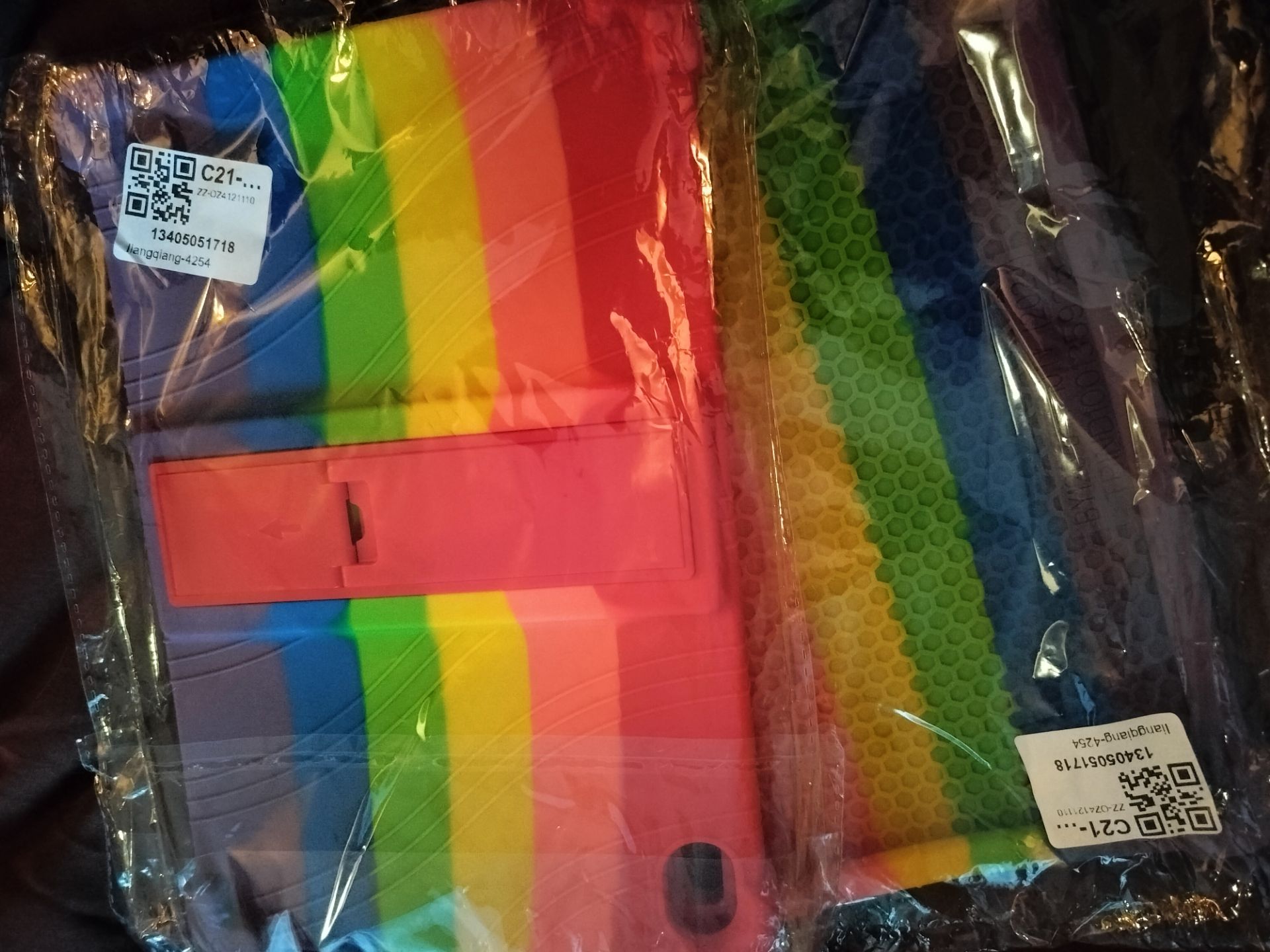 2 Rainbow tablet cover 10 inch