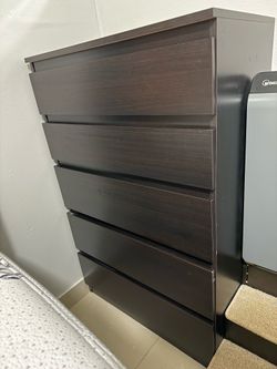 5-Drawer Dark Espresso Dresser