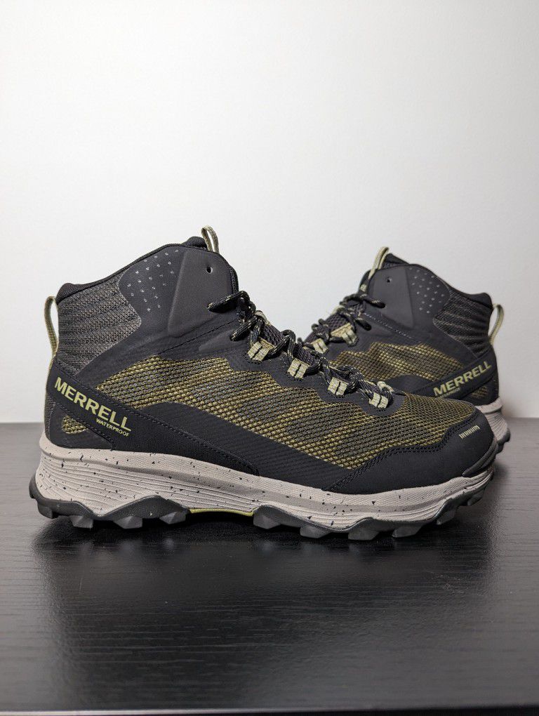 Merrell Speed Strike Mens 10.5 Waterproof Trail Hiking Boots J066879