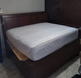 King Sleigh Bed Frame 