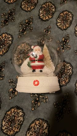 Santa Snow Globe