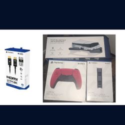 Playstation 5 Dual Sense Controller With Extras