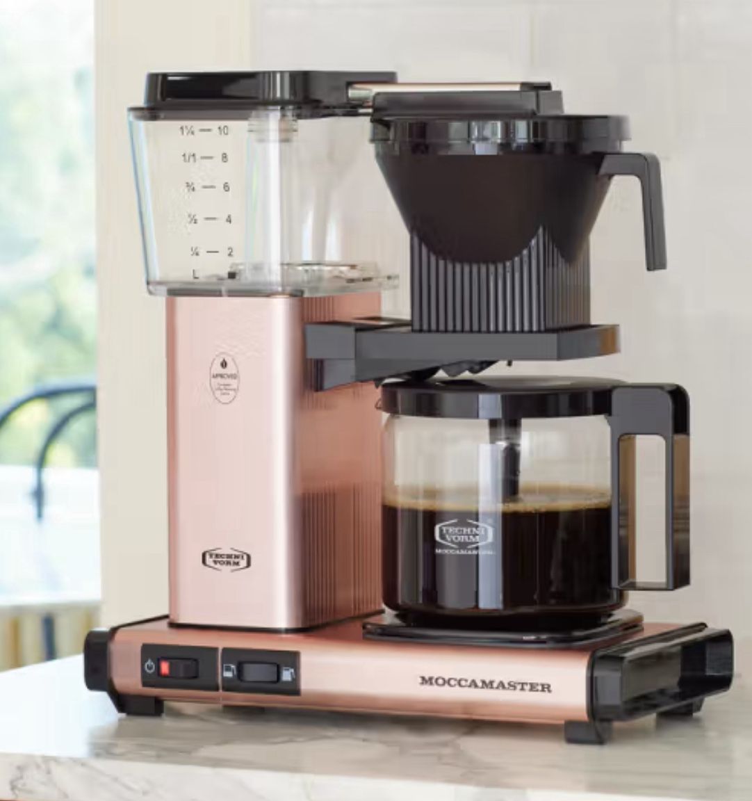 Moccamaster KBGV Select Glass Carafe (Rose Gold)