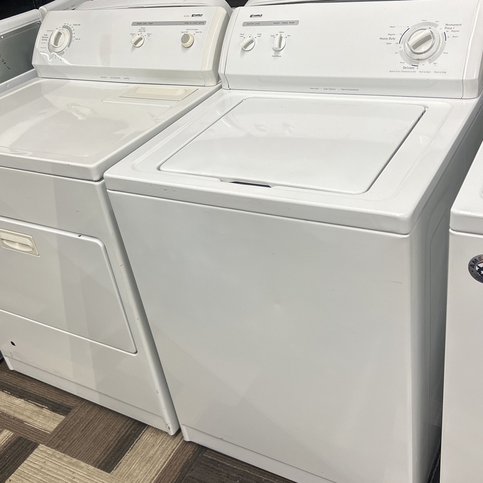 Kenmore Gas Washer Dryer Set