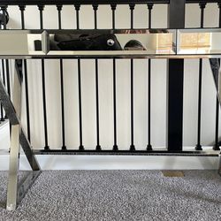 Mirrored Desk With Drawer