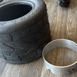 Minibike Fat Rain Tire And Spacer