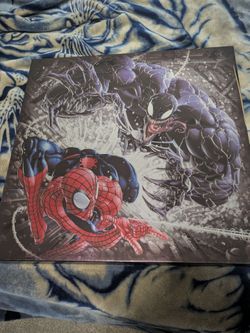 Spiderman metallic Canvas