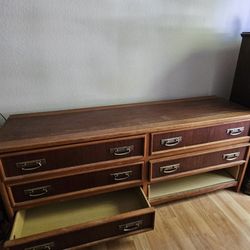 Solid Oak Dresser $10