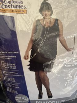 Roaring 20s Flapper Girl Costume