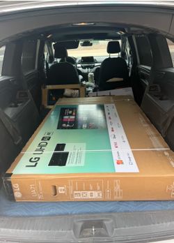 75 TV LG 4K smart HGTV $55 down my financing for delivery six month warranty