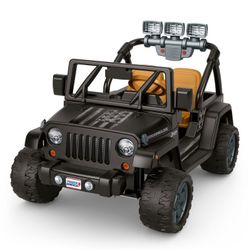 Power Wheels Jeep Wrangler 12-Volt Ride-On