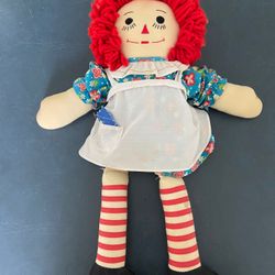 Vintage 16” Raggedy Ann Doll By Applause