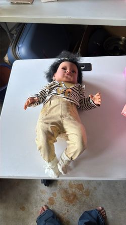 Realistic baby doll that’s a girl