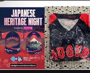 Dodgers Japanese Heritage 2026 Jersey XL