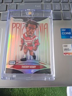 Panini Prizm Thierry Henry Prizmania FIFA Card