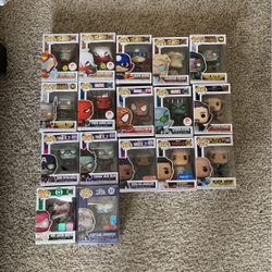 Marvel And Dc Funko Pops (150 For All)