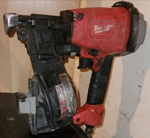 Milwaukee Nail Gun Air Pressured - Used - Works