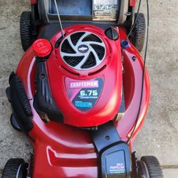 Craftsman 22inch Self Propelled Front Wheel Drive Lawn Mower 