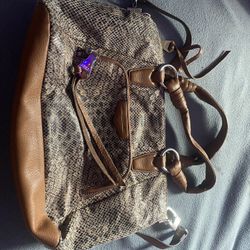 Snake Skin Purse 