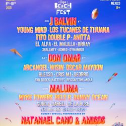 $800 - 2 BAJA BEACH FEST 3 DAY GA+ PASSES