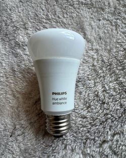 Philips Hue White Ambiance A19 Smart LED Light Bulb - E26 Base