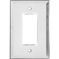 Single Decora Glass Mirror - Outlet Covers
