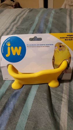 Brand new inside bird cage bird bath