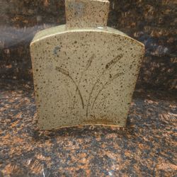 Signed 1983 Studio Pottery Vase – Handmade Stoneware