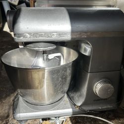 Farberware 6 Speed 4.7 Quart Gun Metal Professional Stand Mixer  