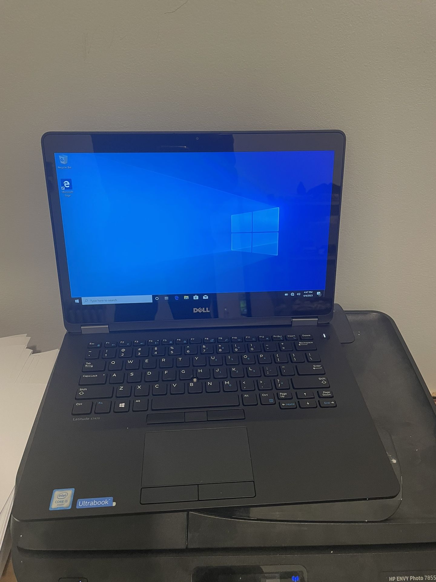 Dell Latitude E7470 Core i5 Touchscreen Laptop 8gb Ram 128gb ssd with Windows 10 Pro, Microsoft Word, Excel And Power Point Ready to use 