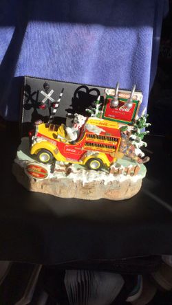 Collectible Coca Cola Century Thirst Stops Here Motion Musical 