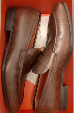 New santoni great shoes loafers. Size 12. Handmade in italy Brand new shoes in box. Made in italy. New santoni great shoes. Size 12. Handmade i