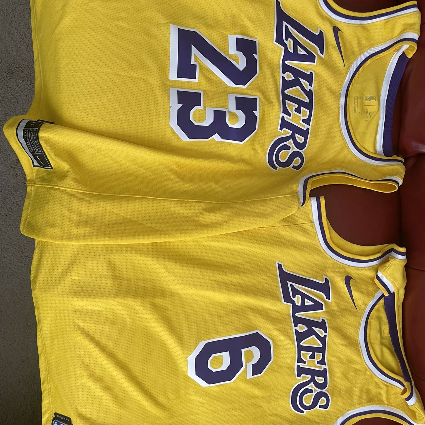 Nike Nba Basketball Jersey 2023 Lakers James 6 white for Sale in Miami, FL  - OfferUp