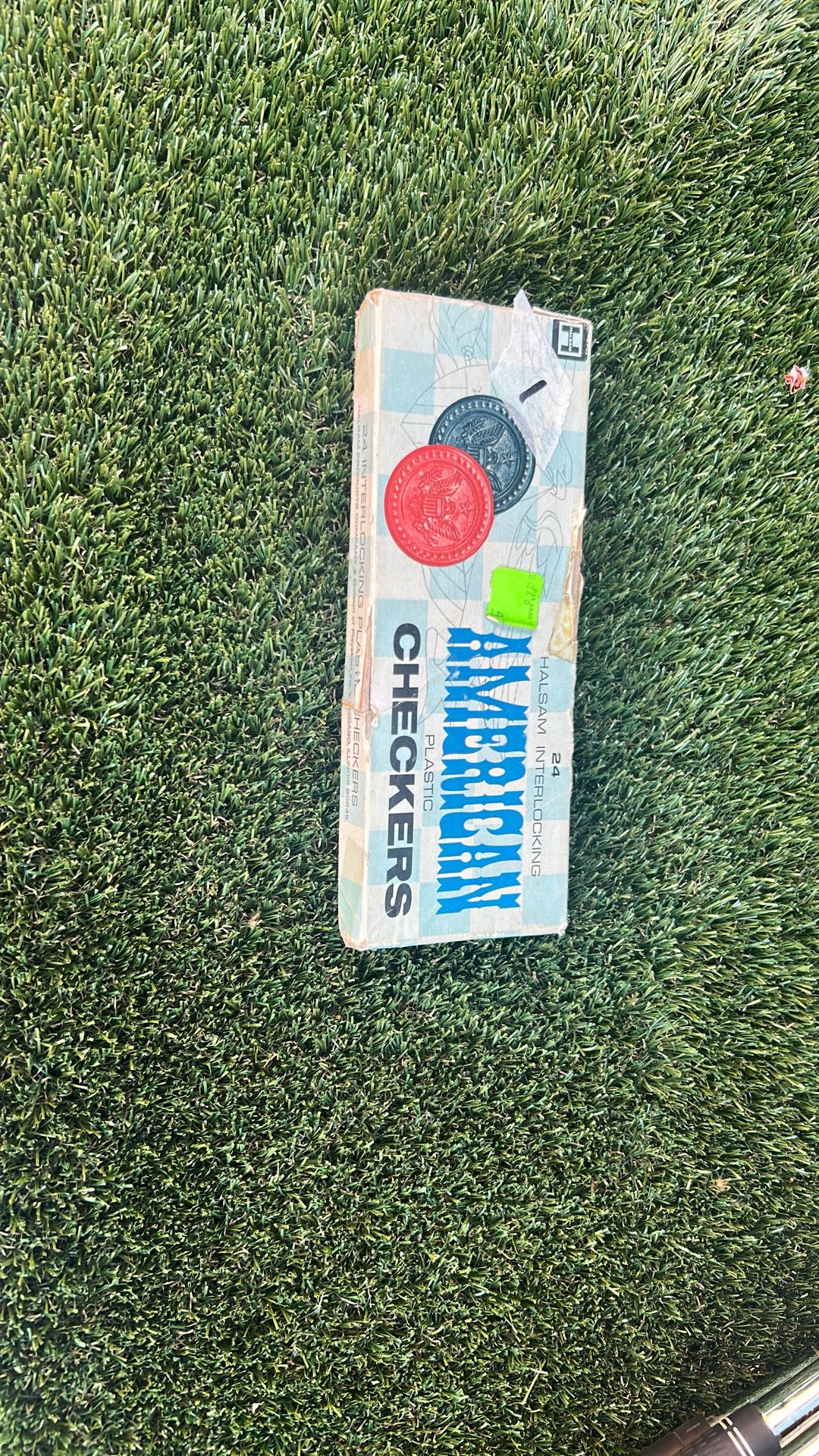 Vintage checkers