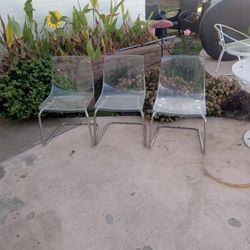 THREE TOBIAS CHAIRS
