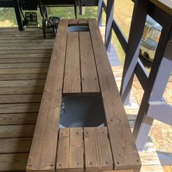 Planter Bench