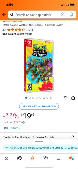 Switch TMNT Game