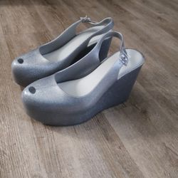 Melissa Women's Groovy Platform Wedge (Size: 10) For Sale 