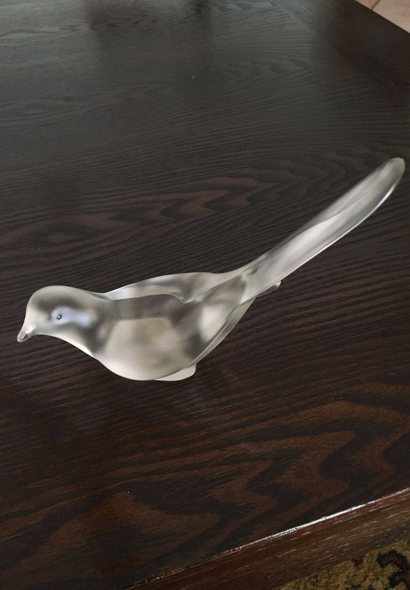 Fenton Satin Glass Bird