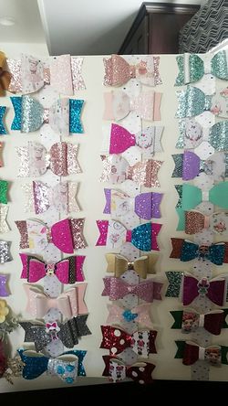 Hand made hair bows