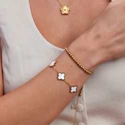 White Clover Bracelet